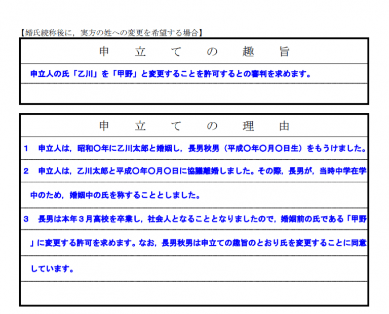 改名理由を徹底解説！変更許可される理由の書き方は？ 氏名変更相談センター