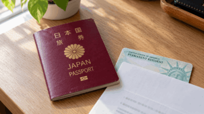 グリーンカードとパスポートの名前が違う！日本の苗字を変える方法は？